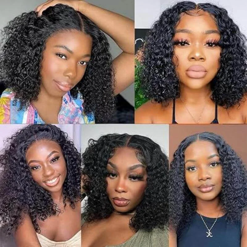 Peruvian - human - hair wig with a soft and manageable feelSay Goodbye to Glue with FAYUAN Pre Plucked Glueless 5x5 Lace Deep Wave Wig