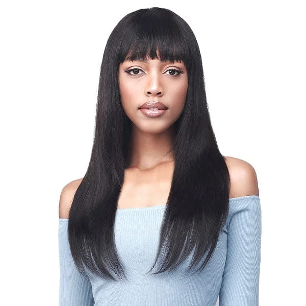 Human - hair wig with a honey - blonde color for a warm and sunny lookBobbi Boss 100% Human Hair Wig - MH1395 DAMICA