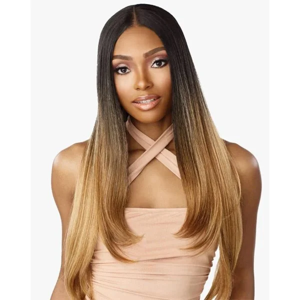 Lace wig with a silk - base cap for a comfortable and smooth feelSensationnel Butta Synthetic Hair Glueless 360 HD Lace Wig - BUTTA 360 UNIT 7