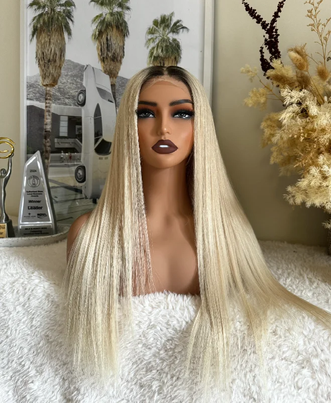 Peruvian - human - hair wig with a soft and manageable feelELLA MAE Human Hair Lace Front Wig ** READY TO SHIP **