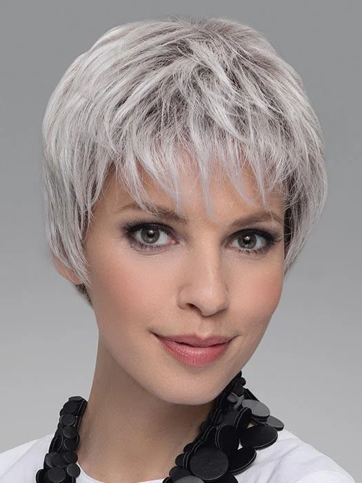 Human - hair wig with a pre - bleached knot for a natural - looking scalpEncore Wig by Ellen Wille | Human/Synthetic Hair Blend