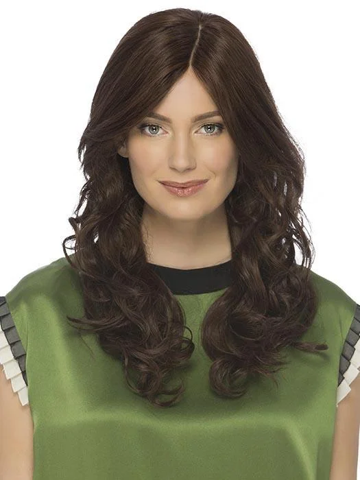 Human - hair wig with a 180 - density for a full and thick appearanceIsabel