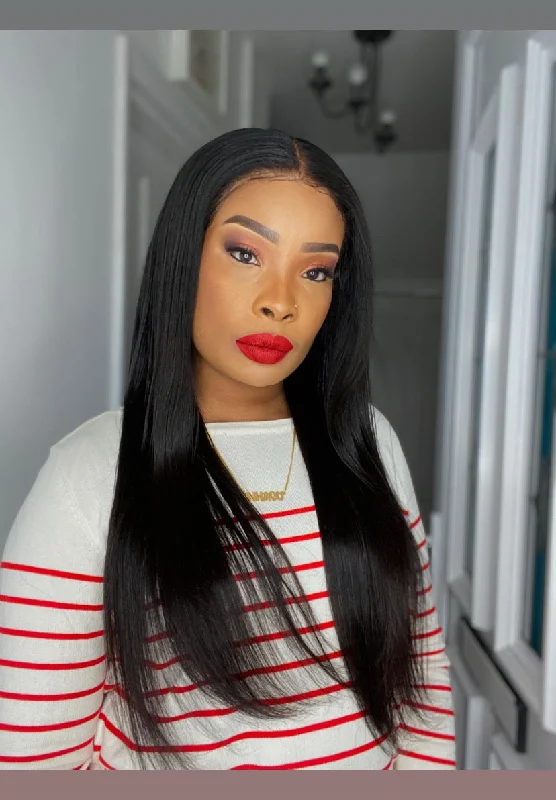 Human - hair lace wig for a luxurious and natural feelLACE MILANO 22