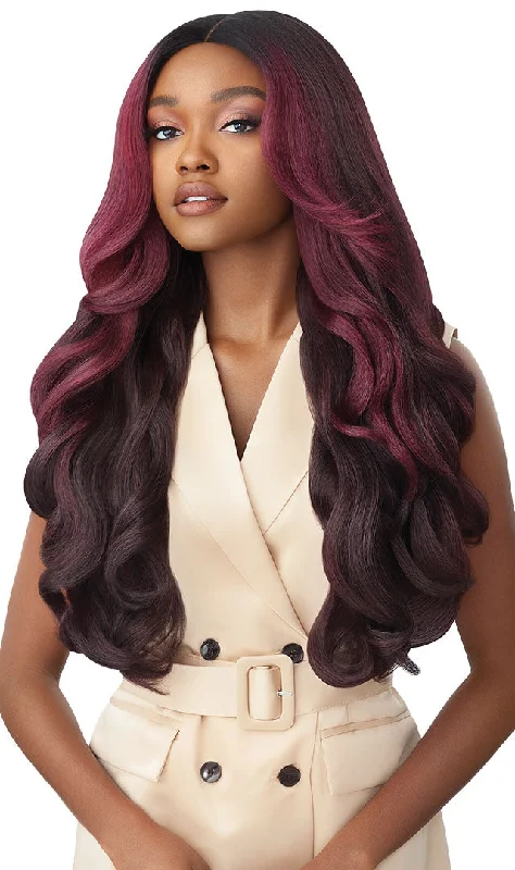 Lace wig with a curly texture for a bold and stylish choiceOutre Lace Front Wig Neesha 208 | Soft & Natural