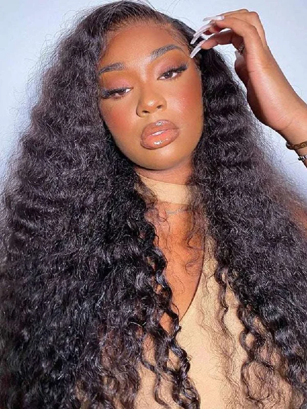 Lace wig with a side - part for a more flattering lookPre-Bleached Knots| Simidola Wear & Go 4x6 HD Lace Loose Deep Wig