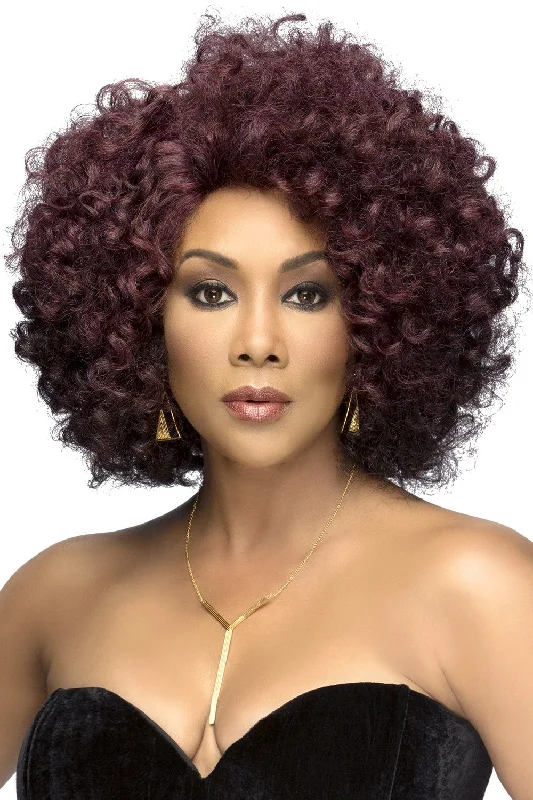 Lace wig with a middle - part for a classic and elegant styleVivica A. Fox Roots