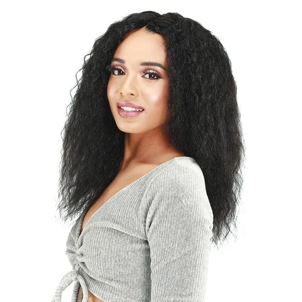 Human - hair wig with a curly texture for a bold and stylish choiceZury Sis 100% Human Hair Full Wig - HR BRZ CORA