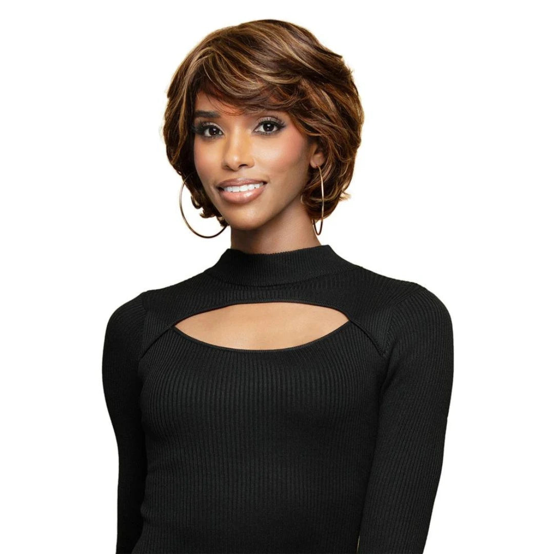 Short - bob wig for a super - sleek and minimalist styleBobbi Boss 100% Human Hair Wig - Kehlani