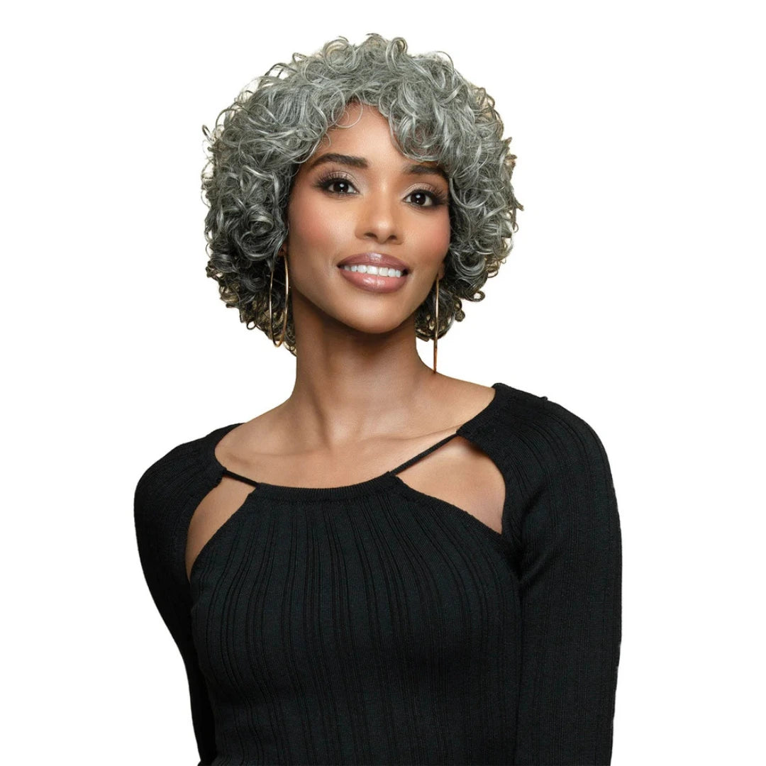 Bob wig with a balayage effect for a natural - looking color transitionBobbi Boss 100% Human Hair Wig - Latrice