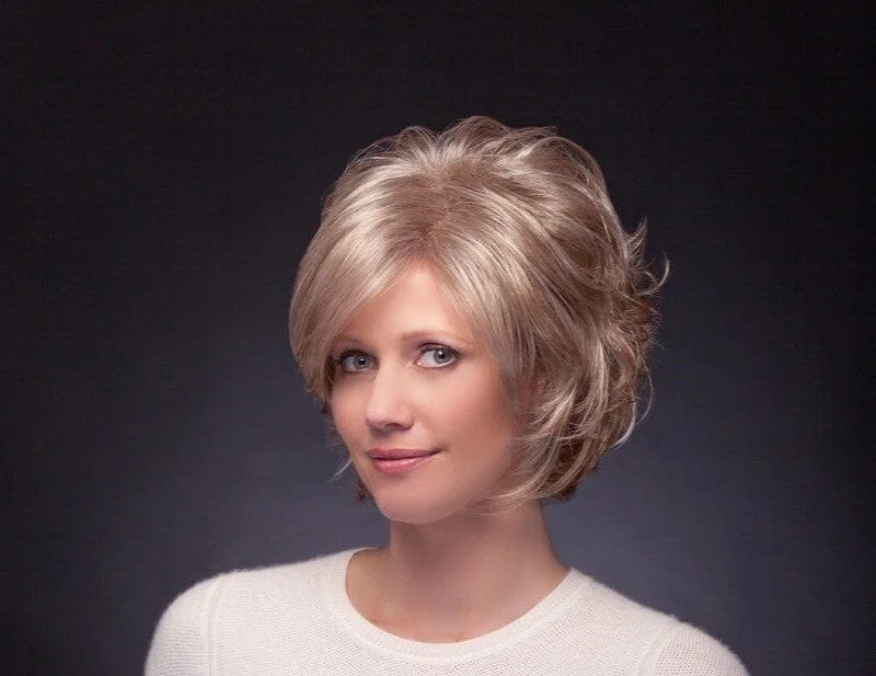 Bob wig with a blunt cut for a modern and edgy styleCharlotte Wig by TressAllure