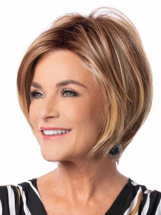 Short - bob wig for a super - sleek and minimalist styleConfidence Wig by Toni Brattin | Plus Cap | Heat Friendly Synthetic