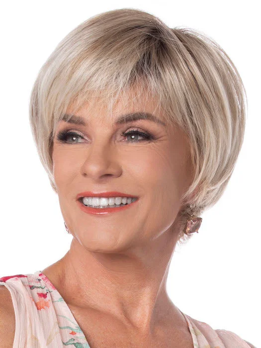 Bob wig with a blunt cut for a modern and edgy styleContemporary Bob Wig by Toni Brattin | Regular Cap | Heat Friendly Synthetic