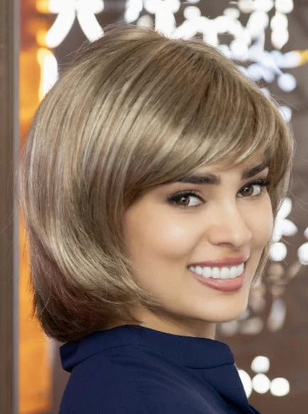 Adjustable - cap bob wig for a comfortable fitJasmine