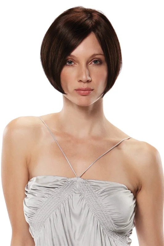 Bob wig with auburn highlights for a warm and vibrant appearanceJon Renau Wigs - Posh (#5373)