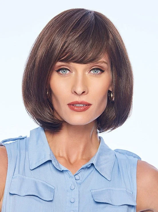 Synthetic bob wig with a natural - looking textureLuck