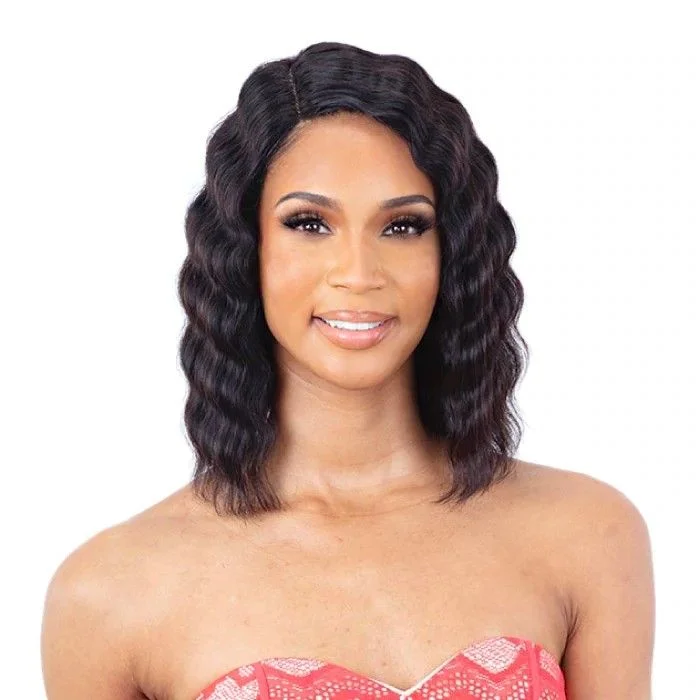 Bob wig with side - swept bangs for a sophisticated lookMayde Beauty It Girl 100% Virgin Human Hair HD Lace Front Wig - Tanisha (Choose Size)