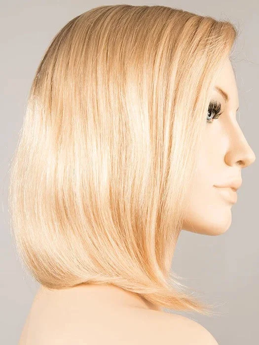 Champagne Rooted | 26.22 | Light Beige Blonde & Medium Honey Blonde & Platinum Blonde Blend with Dark Roots