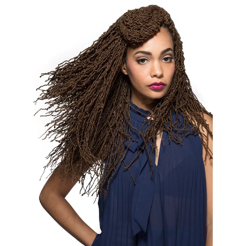 Micro braided wigs for a delicate and intricate styleBobbi Boss Braids – Micro Locs 18"