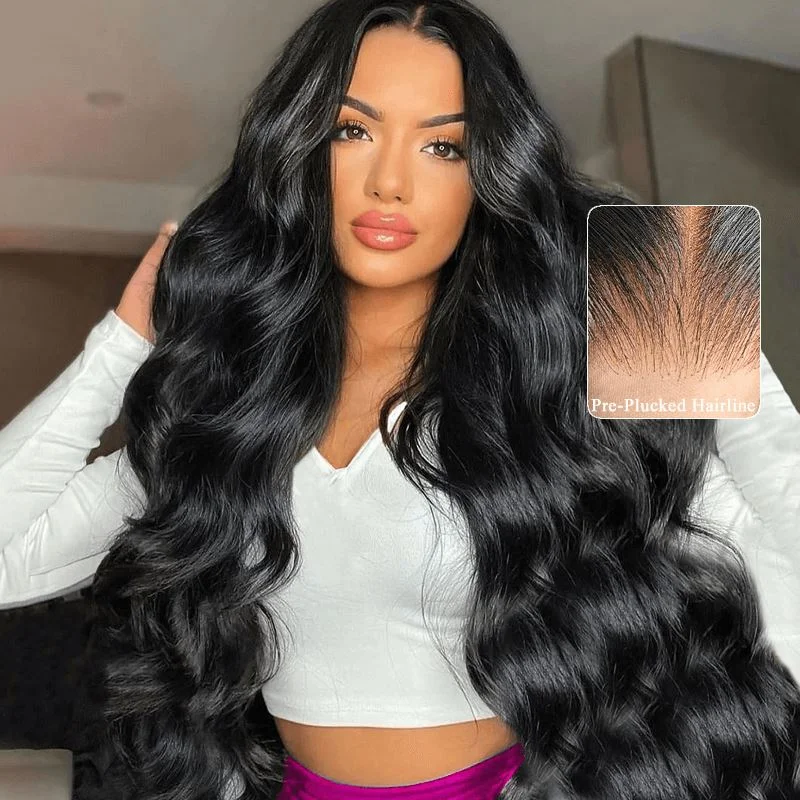 Virgin - human - hair wavy wig for the highest qualityAligrace 6x4 Lace Body Wave Wear & Go Glueless Wig