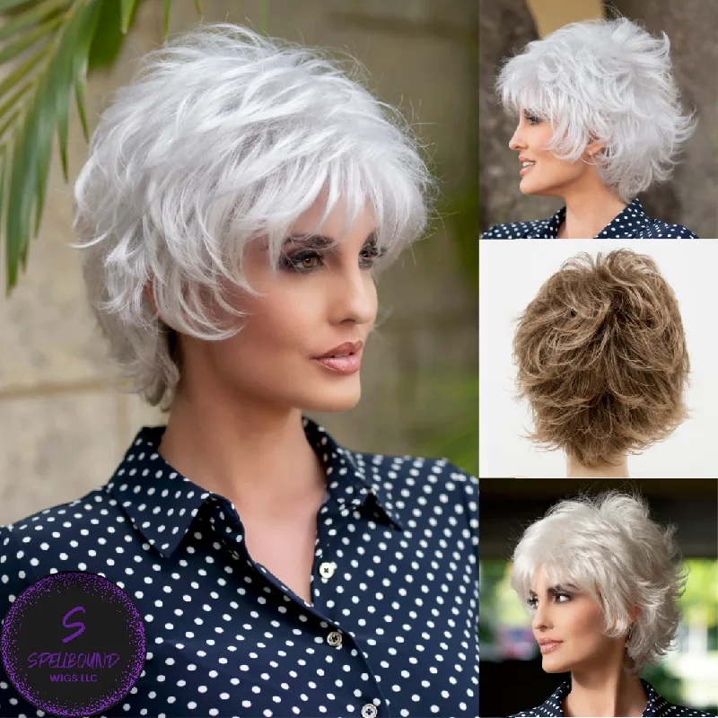 Short wig made from high - quality human hair for a luxurious feelAlyssa (Petite) - Synthetic Wig Collection by Envy