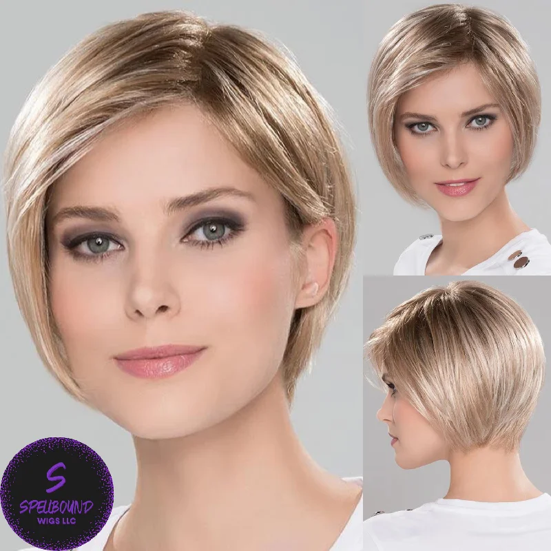 Short wig with a geometric pattern for a unique and fashion - forward designAmy Deluxe - Hair Power Collection by Ellen Wille