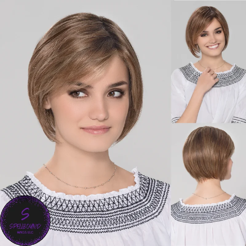 Short wig with auburn highlights for a warm and rich colorAmy Small Deluxe - Hair Power Collection by Ellen Wille