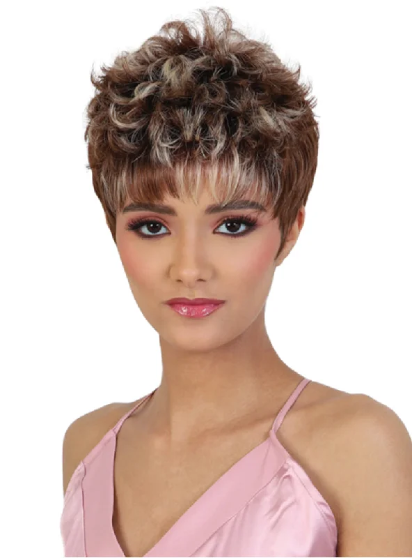 Short wig with a curly texture for a playful and youthful vibeBeshe Ultimate Insider Collection Synthetic Wig - CAPALA