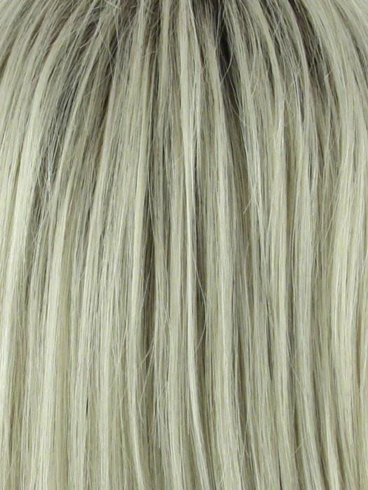 CHAMPAGNE R | Rooted Dark with Platinum Blonde