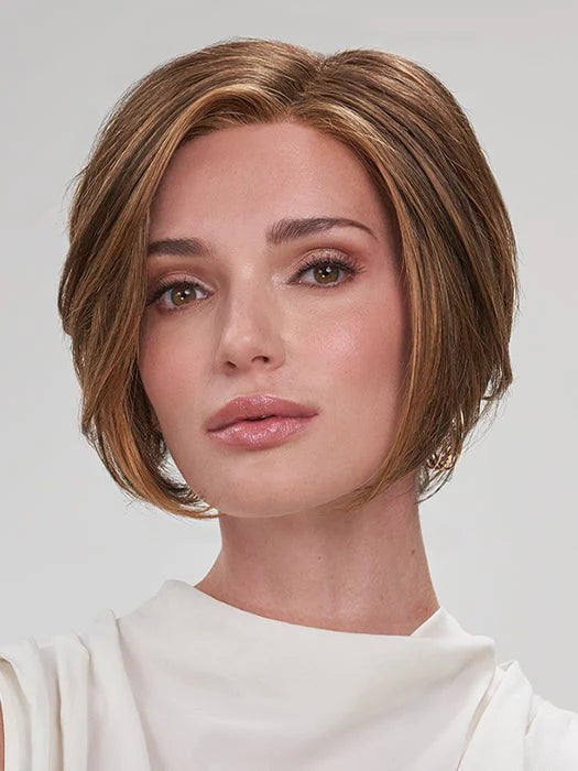 Short wig with a curly texture for a playful and youthful vibeIdalia | Synthetic Lace Front Wig by Jon Renau