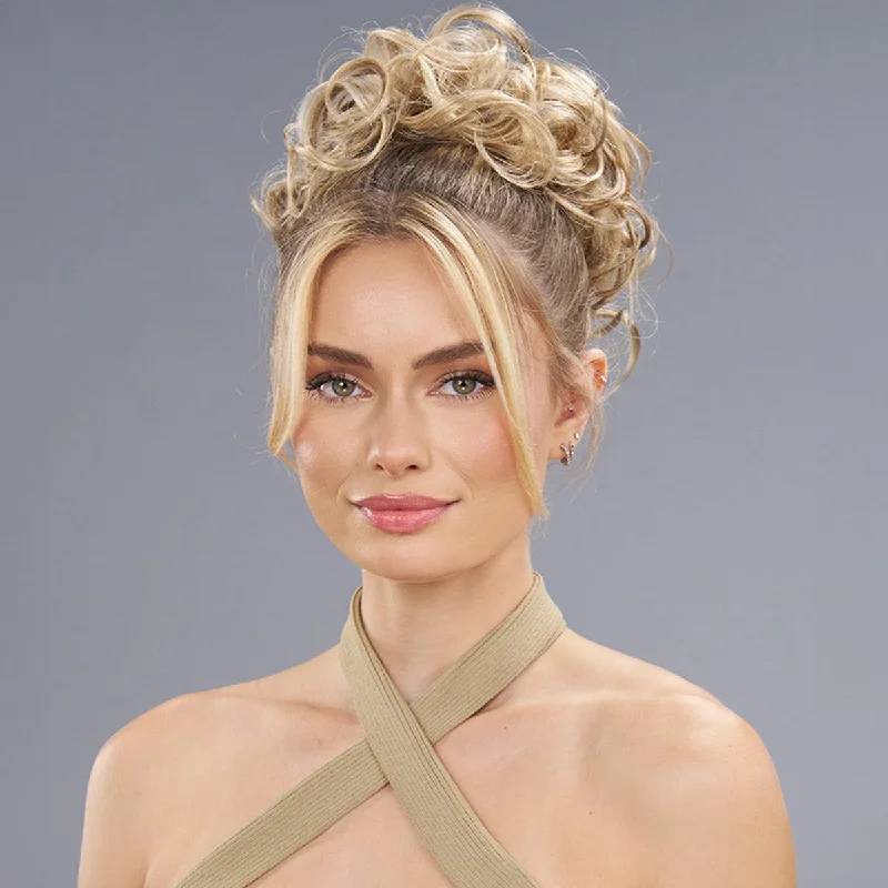 Straight ponytails with a sleek finish for a modern and polished lookeasiWrap Full Hairpiece by Jon Renau | Synthetic