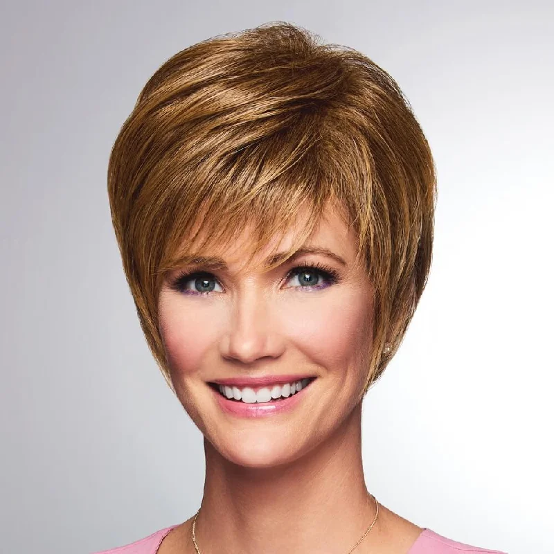 Short wig with a geometric pattern for a unique and fashion - forward designElation by Gabor (Basic Cap Wig)