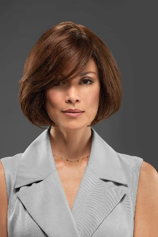 Short wig with a gradient color for a modern and stylish appearanceEuro Positano Hand Tied | JR | Euro HH - Lace Front - Mono Top