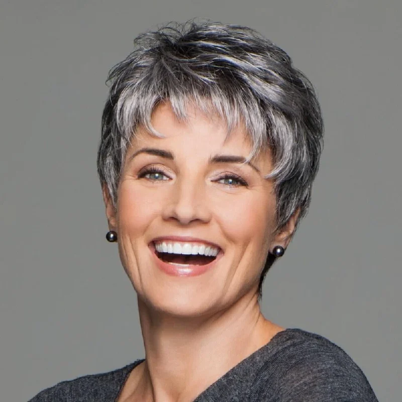 Short wig with a pixie cut for a bold and edgy lookIncentive Petite by Gabor (Hand Tied Top Wig)