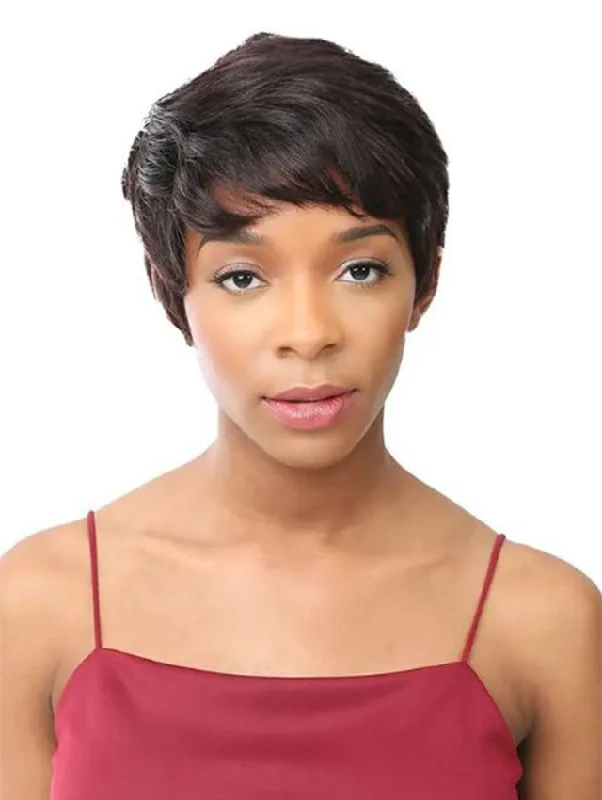 Petite short wig designed for a more delicate frameIt's a Wig 100% Human Hair Full Wig - HH LIV