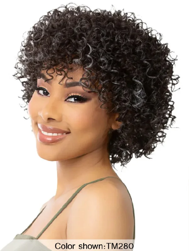 Synthetic short wig with a natural - looking shineIts a Wig Premium Synthetic Iron Friendly Wig - RENITA