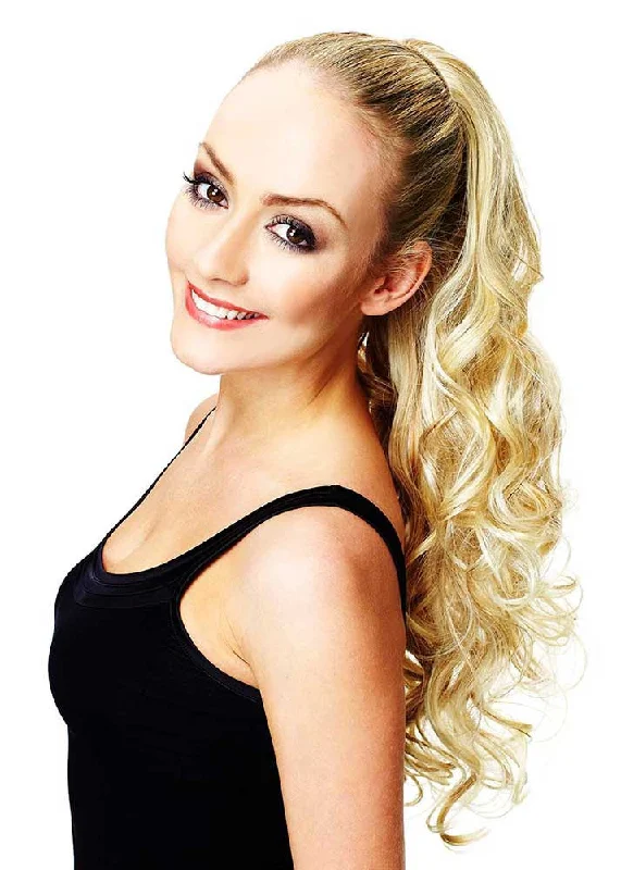 Clip - on ponytails for a quick and convenient hair changeJasmin Ponytail