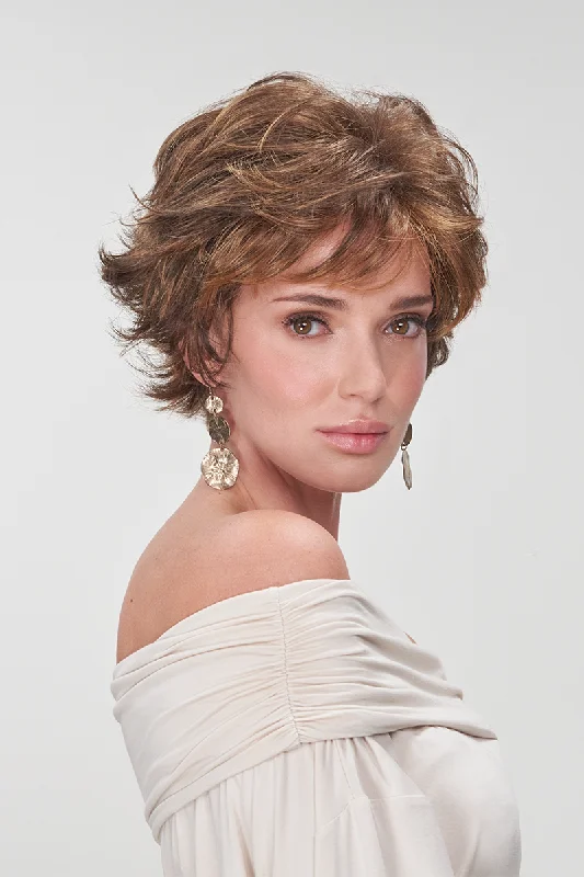 Synthetic short wig with a natural - looking shineJazz Wig by Jon Renau | Synthetic Hair | Average Cap