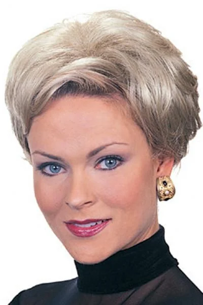 Adjustable - cap short wig for a customized and comfortable fitJon Renau Toppers - Playmate Straight (#611A)