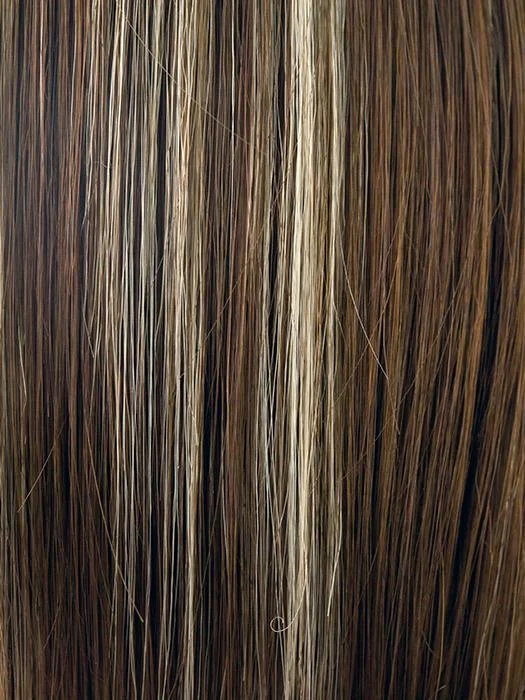 ICED-MOCHA | Medium Brown blended with Light Blonde highlights