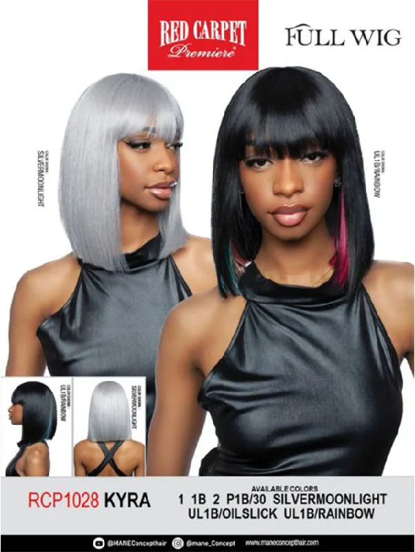 Short wig with a pixie cut for a bold and edgy lookMane Concept Red Carpet Full Wig - RCP1028 KYRA