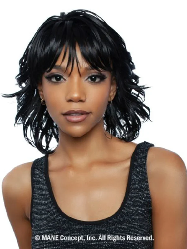 Short wig with a pixie cut for a bold and edgy lookMane Concept Red Carpet Full Wig - RCP1031 LEIA