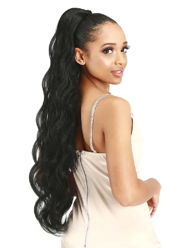 High - volume ponytails for a bold and glamorous appearanceMiss ND Body 30" Ponytail