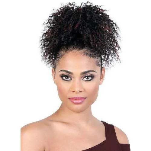 Extension ponytails with a secure elastic base for all - day comfortMotown Tress PonyDo Bang Pony Synthetic Drawstring Ponytail – PD-Bang210