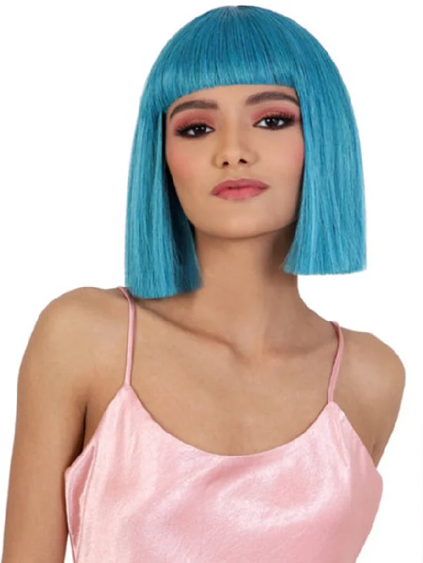 Short wig made from high - quality human hair for a luxurious feelMotown Tress Premium Collection Day Glow Wig - ALICE