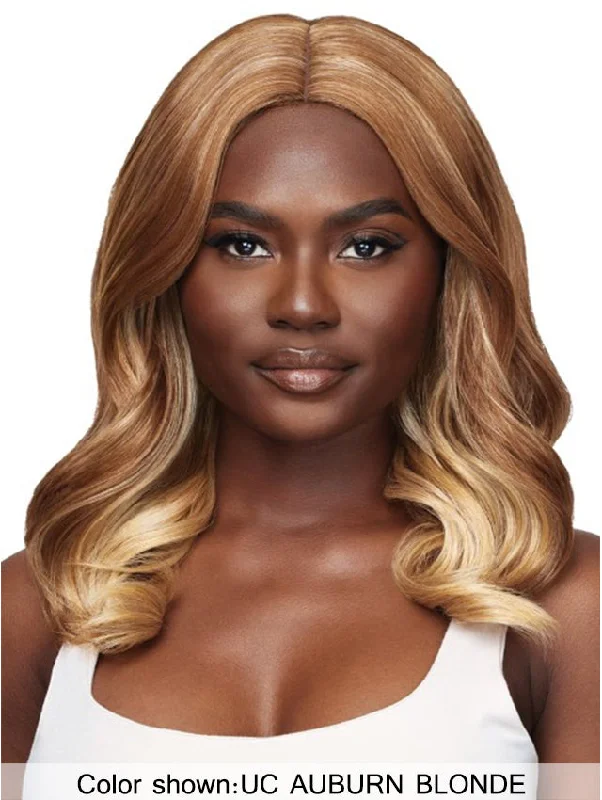 Platinum - blonde short wig for a trendy and eye - catching styleOutre Wigpop Premium Synthetic Full Wig - LAINA