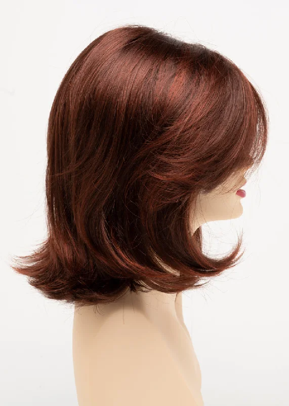 Dark Red | Dark auburn with rich deep red highlights