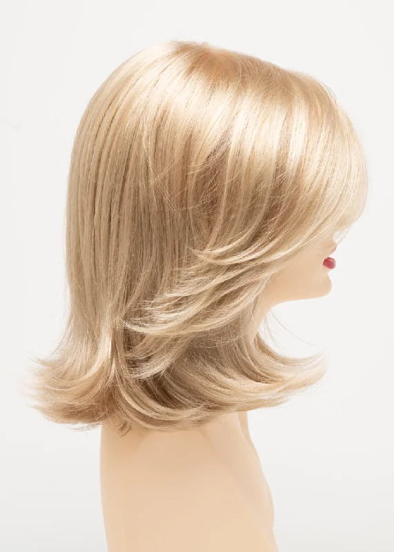 Medium Blonde | A soft golden blonde highlighted with bubbly champagne blonde