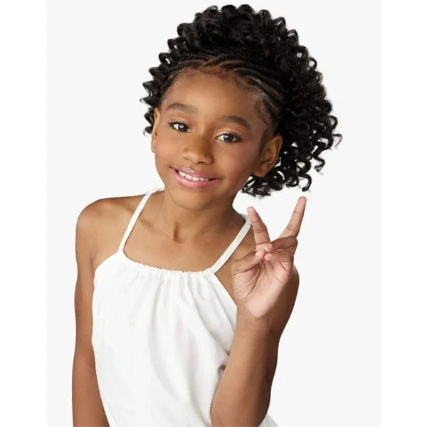 Extension ponytails with a secure elastic base for all - day comfortSensationnel Synthetic Lulu Pony - MINI GUMMY