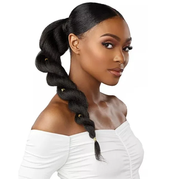 Clip - on ponytails for a quick and convenient hair changeSensationnel Synthetic Ponytail Lulu Pony Wrap - WRAP 009