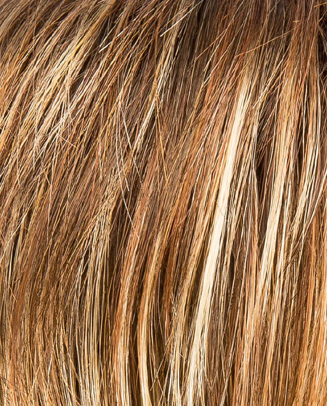 Tobacco Lighted | Medium Brown base with Light Golden Blonde highlights and Light Auburn lowlights